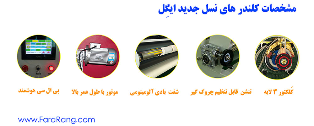 کلندر فول آپشن صنعتی ایگل