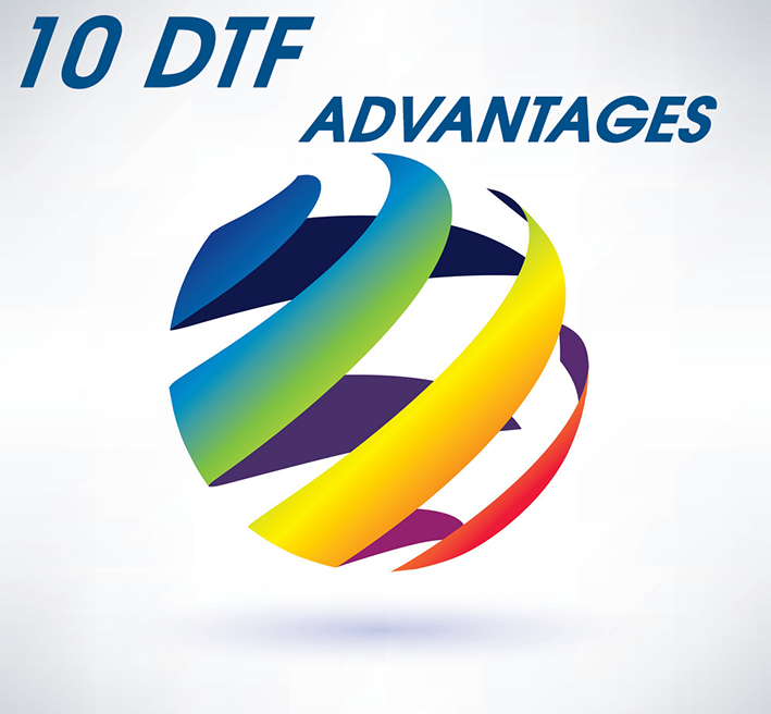 10 مزیت روش چاپ  DTF نسبت به روشهای دیگر چاپ