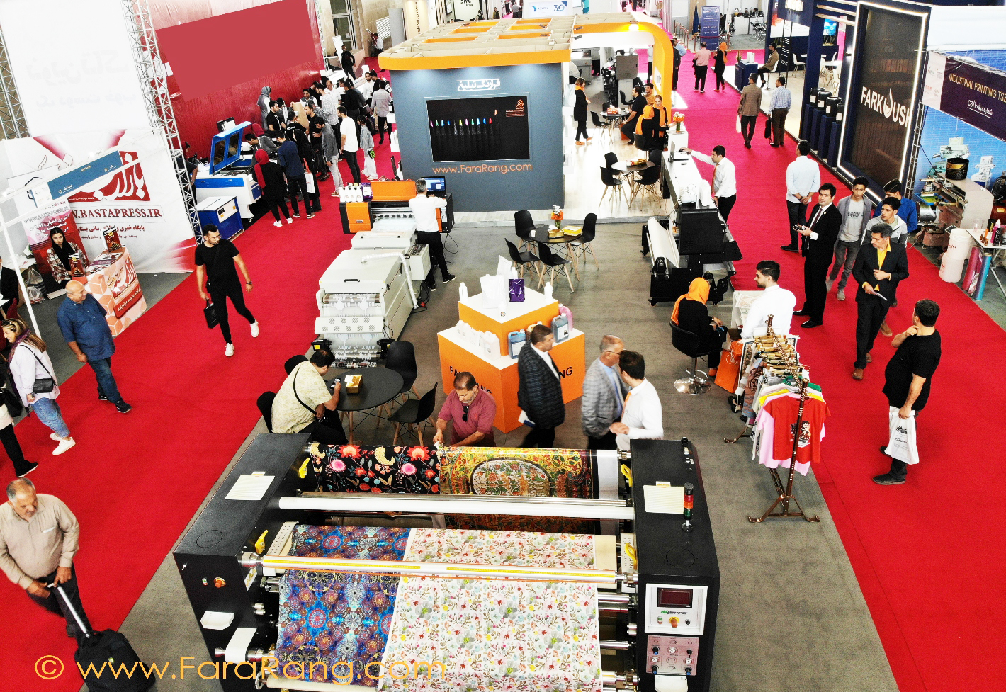 غرفه عظیم فرارنگ تبلیغ در نمایشگاه بین المللی IPAP سال 1402